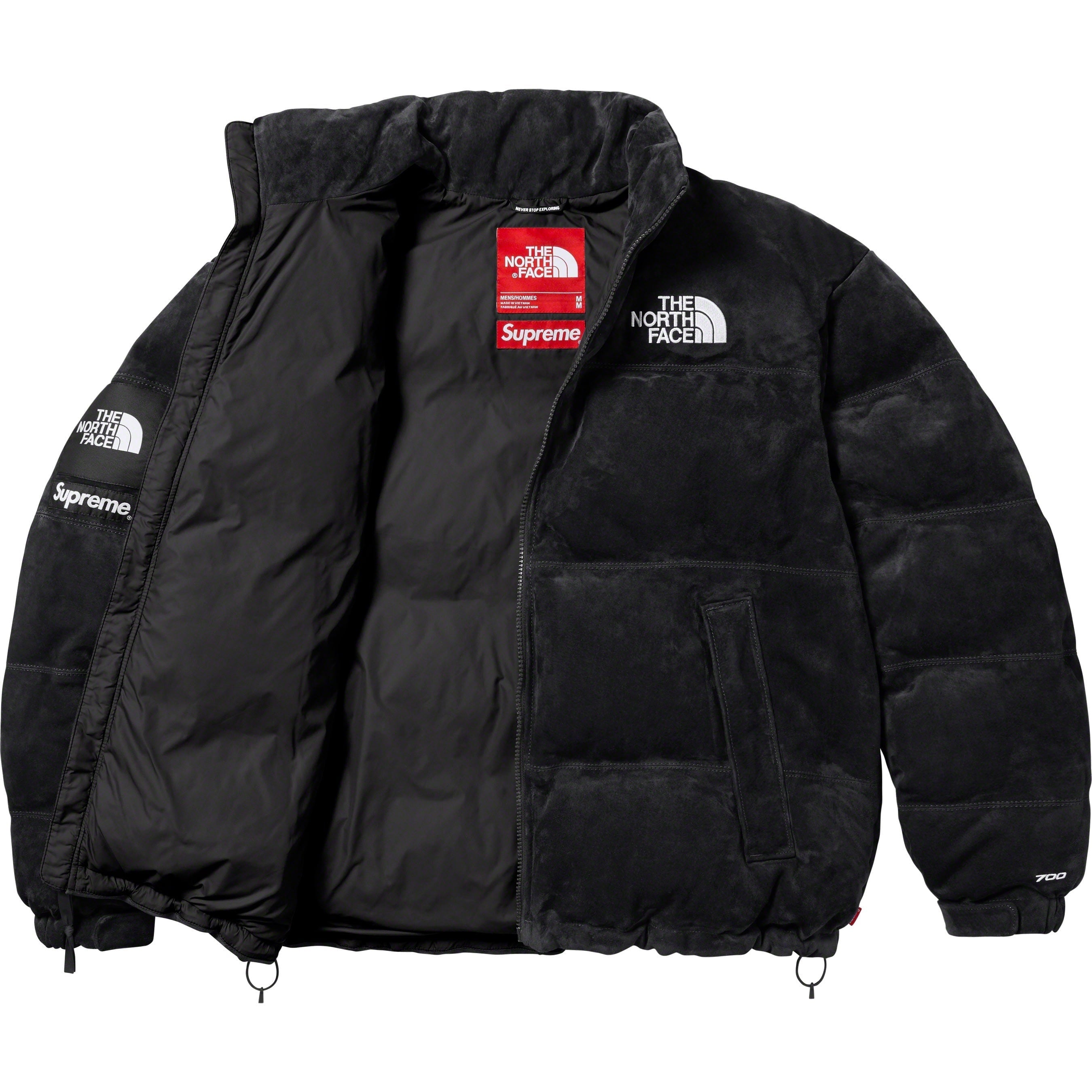 Supreme®/The North Face® Suede Nuptse Jacket view 19